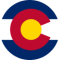 Colorado Flag Circle